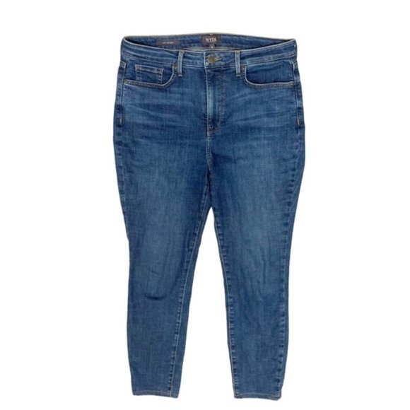 NYDJ Ami Skinny Jeans Blue Size 10 - Picture 3 of 10